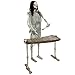 Halloween Haunters Life-Size Standing Skeleton Zombie Man Playing Xylophone Musician Rock Band Prop Decoration - Thick Rubber Latex