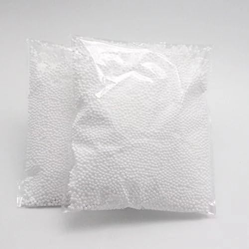 Great Deal Store Pack of 2 Craft 0.08-0.1 Inch Foam Ball Decorative Balls DIY Craft for Wedding Party Decoration ,White