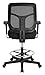 Eurotech Seating Apollo Drafting Stool, Black