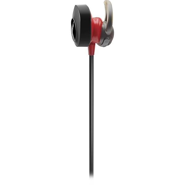 BOSE SOUNDSPORT PULSE WIRELESS HEADPHONES, POWER RED (WITH HEART RATE MONITOR)