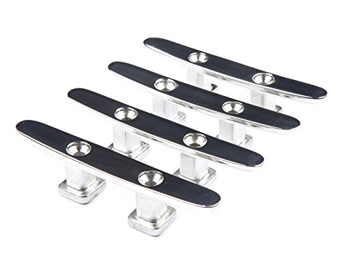 Thorn Stainless Steel Boat Dock Cleat Marine Grade 4-5/16" (4 PCS) - Thumbnail 2