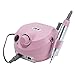 CO-Z Professional 30,000 RPM Electric Acrylic Nail Drills File Machine Gel Nail Grinder Tool with Polish Bits Set - Super Quiet (Pink 110v)