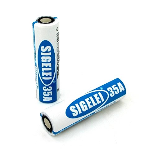 Sigelei 2500mAh 35A Rechargeable Battery - 2 pcs