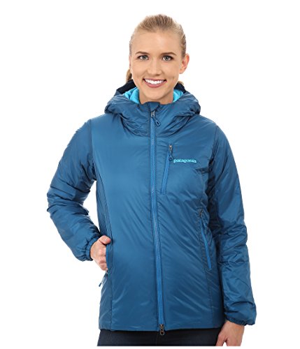Patagonia Women's Das Lightweight Parka Blue Large Patagonia Women's Das Lightweight Parka Blue Large