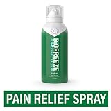 Biofreeze Pain Relief Spray, 3 oz. Aerosol Spray, Colorless