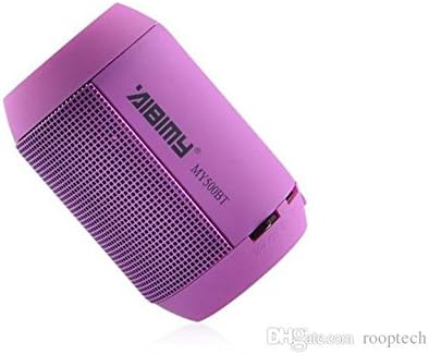 Wireless Stereo Bluetooth Speaker with Colorful LED light, TF Card Reader &amp; USB Flash Disk for iPhone ipod ipad ipad mini Samsung Galaxy Smartphones Latop Macbook Tablet Computer - Purple