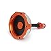 JFG RACING Billet Gas Fuel Tank Cap Cover - KTM EXC RXC MXC SX PRO LC4 EGS 50 85 105 125 200 250 300 350 360 380 400 440 450 520 525 94-10 - Orange