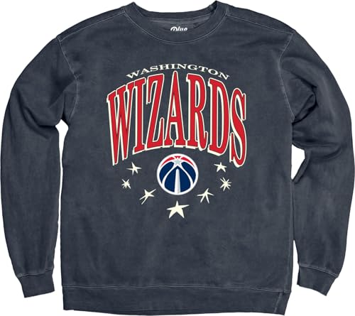 Blue 84 Washington Wizards NBA Officially Licensed Crewneck Sweatshirt Ringspun…