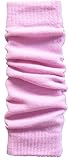 N'Ice Caps Girls Magic Stretch Knitted Leg Warmers (2-3yrs, Pink)