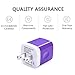 USB Charger Cube, Wall Charger Plug, Ailkin 2.1A Dual Port USB Adapter Power Plug Charging Station Box Base Replacement for iPhone X/8/7, iPad, Samsung Phones and More USB Charging Block