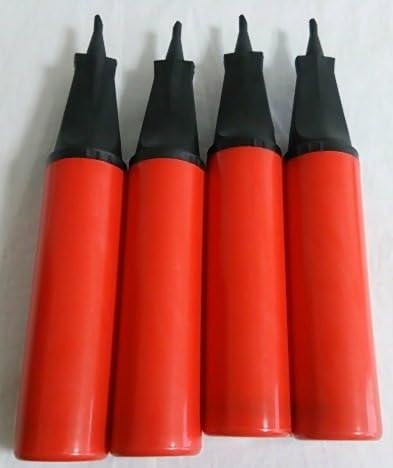 Amazon Co Jp 風船用 空気入れ ハンドポンプ 4個セット 一度にたくさんの風船を膨らましたい時にはこちら おもちゃ