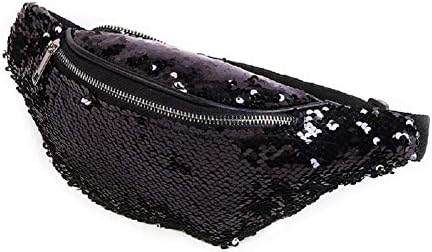 Dolores Girl Fashion Sequins Waist Bag Glitter Fanny Pack Mermaid Chest Bag Shoulder Bag