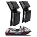 kemimoto PWC Boat Bumper Fender Docking Protection Kit for Seadoo Jet Ski Waverunner 13.5"x5"x2.56" with 2 Ropes