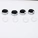 New Stainless Steel Slim Chrome Mirror Universal Fit License Plate Frame w/ Screw Caps - 4 Holes