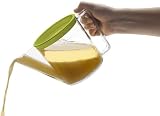 Ibili Easycook 1L Plastic Gravy Separator Jug with Strainer Lid view 2