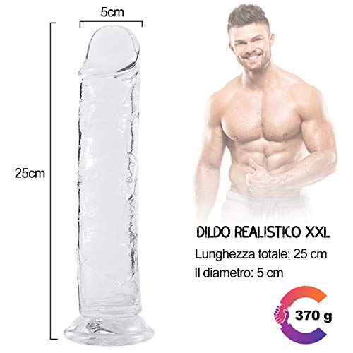 25cm-ilDo-Trasparente-Realistico-per-Donna-Pene-Finto-con-Potente-Bae-a-Ventos-Silicone-Morbido-Giocattoli-Sessuali-per-Anale-Vagina-Punto-G-Clitoride-Real-Cock-Dong
