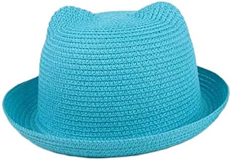 直輸入品激安 デマ クト De Markt ストローハット 麦わら帽子 ハット 可愛い つば 男女兼用 大人 無色 Uvカット 日除け 56 58cm