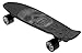 Merkapa Complete 22 inch Cruiser Skateboard for Youth, Beginners (Black)
