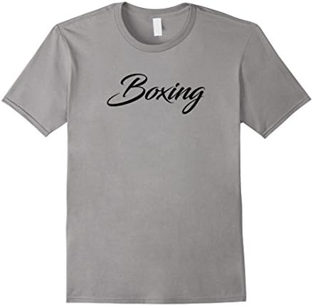 Boxing Script Style Font - Boxing t-shirt (Black)