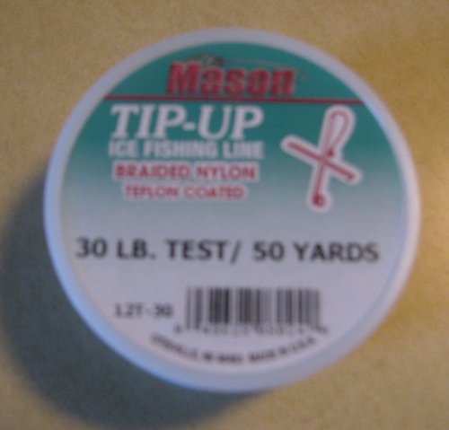 UPC 048628080240, Mason Braided Tip-Up Line Test: 30 pound