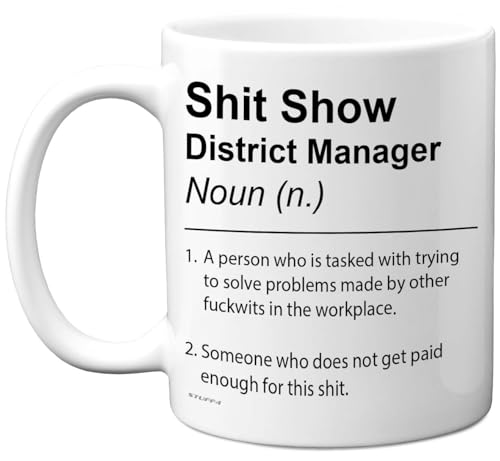 Stuff4 District Manager Mug, Sh*t Show