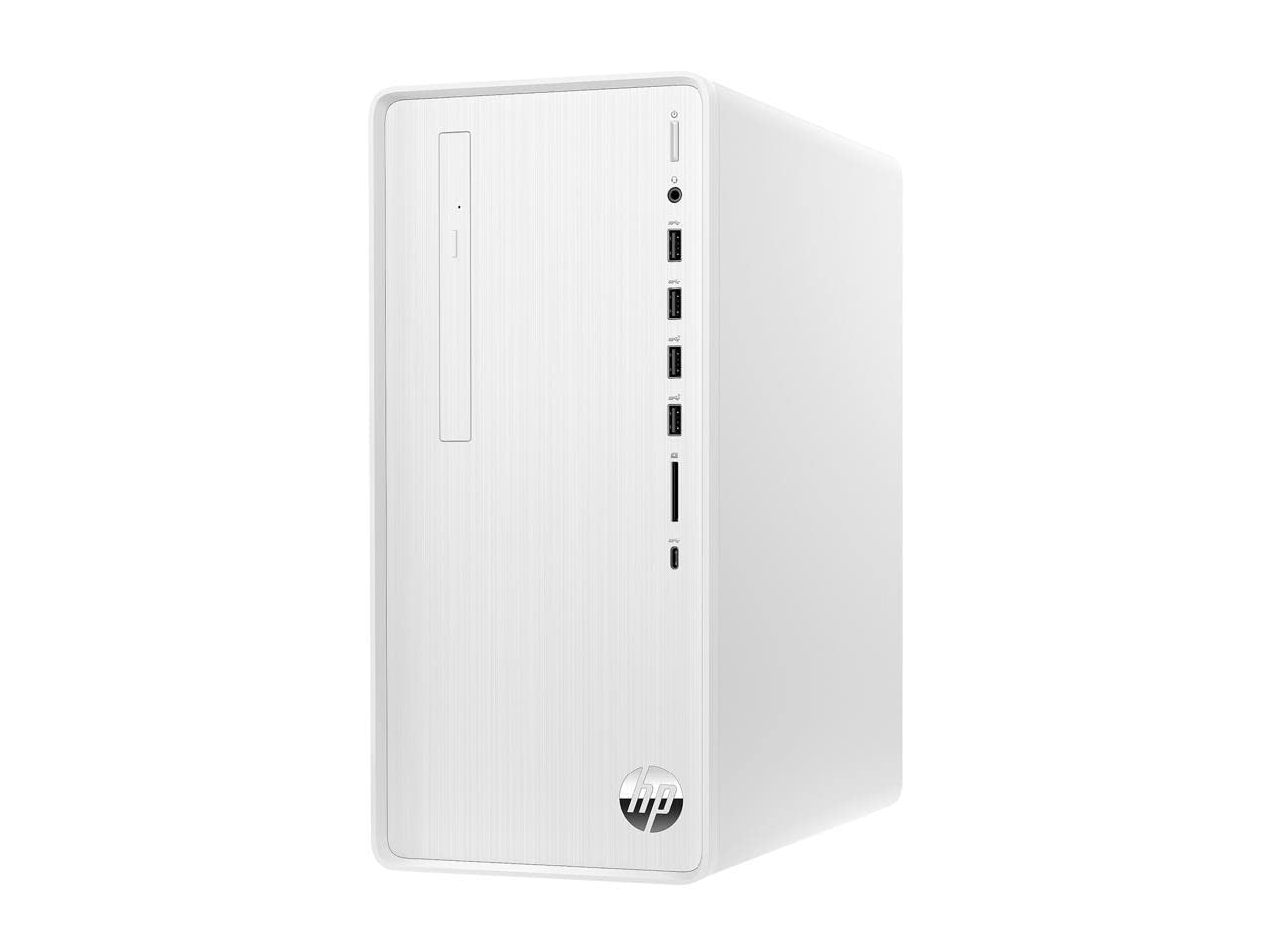 HP Pavilion Desktop PC, 12th Gen Intel Core i3-12100, 8 GB RAM, 512 GB SSD, Windows 11 Home, Wi-Fi 6 & Bluetooth 5.2, 9 USB Ports, Wired Keyboard & Mouse Combo, Pre-Built PC Tower (TP01-3030, 2022)