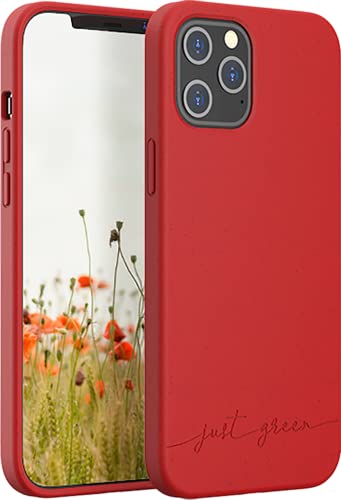 JUST GREEN Carcasa Biodegradable para iPhone 12 Pro Max... en promo sur Amazon