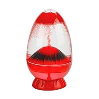 Ideas In Life Volcano Paperweight - Mini Erupting Volcanic Calming Sensory Soothing Sand Desktop Toy Home Office Table Decoration Gift for Men Women