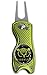VISUALIZE Premium Golf Divot Repair Tool Kits with Ball Marker- Favorite Golf Gift Sets - Anodized Aluminum Switchblade-Style - Premium Feel & Durability (Green)