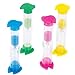 Rhode Island Novelty 1 X 2 Minute Plastic Tooth-Shaped Sand Timer - 12 Pack