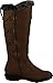 Forever Aura-42 Womens Back Lace Up Knee High Boots Winter Boots