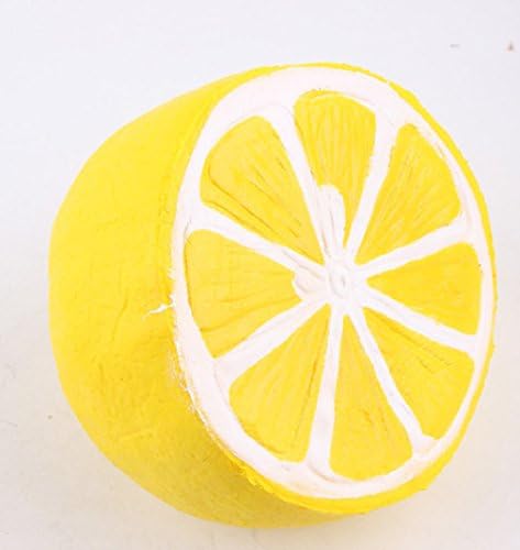 Jumbo Slow Rising lemon squishy cheap food cut ibloom kawii squishies toy
