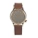 KOMONO Unisex KOM-W2254 Winston Regal Series Analog Display Japanese Quartz Brown Watch