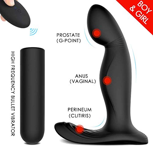 Massaggiatore-Elettrico-Wireless-Portatile-9-Modalita-di-Massaggio-Ricaricabile-USB-e-Impermeabile-al-100-Wireless-e-PortatileVibratore-Butt-PluG-anale-Vibrante-Prtte-Mggtre