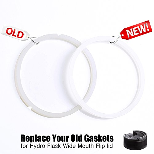 Replacement 6 Gaskets Set For Hydro Flask Wide Mouth Flip Lid