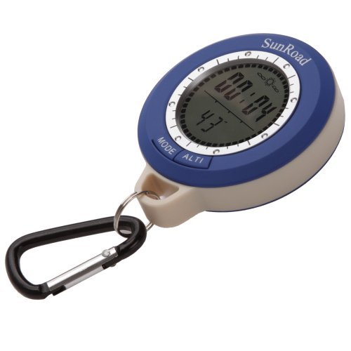 New 6 in 1 Digital Waterproof LCD Compasses Altimeter Barometer Thermometer Clock Hiking Camping Fishing