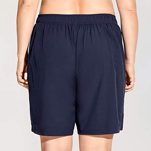 SYROKAN Sportief groot zwembord voor dames, sneldrogende shorts met tas - Image 5