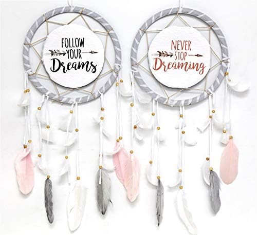Sifcon 16x54CM Dream Cather ''Follow Your Dreams'' in Grey