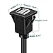 BATIGE Square Type C 3.1 and USB 3.0 Panel Flush Mount Extension Cable for Car Truck Boat Motorcycle Dashboard Panel - 3ft