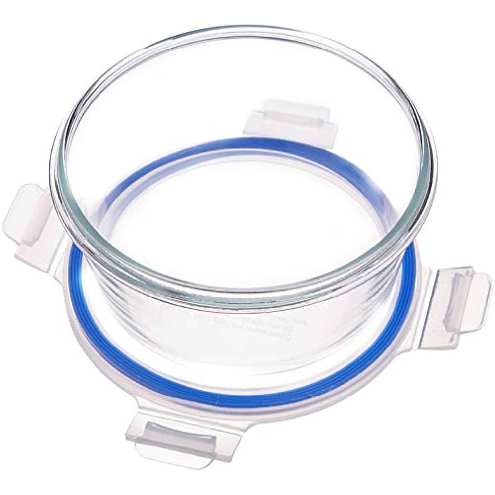 Basics Glass Locking Lids Food Storage Containers, 14Piece Set Kitchen