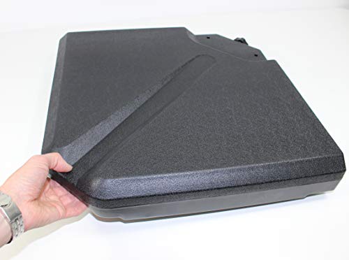 Sonnenschirm Beschwerungsplatten, 2 Platten mit Zementfüllung je 13 kg, Kunststoff Mantel Gewichtsplatten gesamt 26 kg… – Bild 6