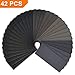 Sandpapers 120 to 3000 Assortments, Topsma 42 PCS Sand Paper Sheets for Wood Furniture Finishing, Metal Sanding and Automotive Polishing, 9 x 3.6 Inches Grit Wet Dry Sand Paper Sheets
