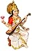 Krishna Culture Sarasvati Statue 5.75