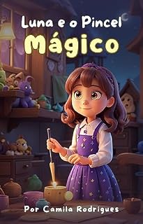 Livro Luna e o Pincel Mágico