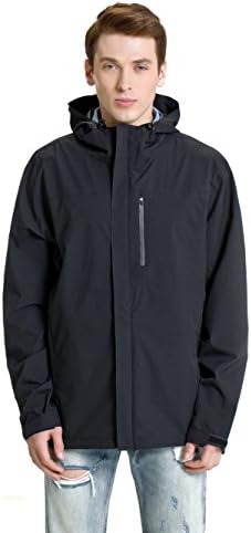 XPOSURZONE Rain Jacket Men's Packable Waterproof &amp; Breathable Rain Coat