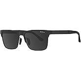 BEX® SUNGLASSES ROCKYT LITE FULL METAL FRAME LIFESTYLE SUNGLASSES - BLACK/GRAY.