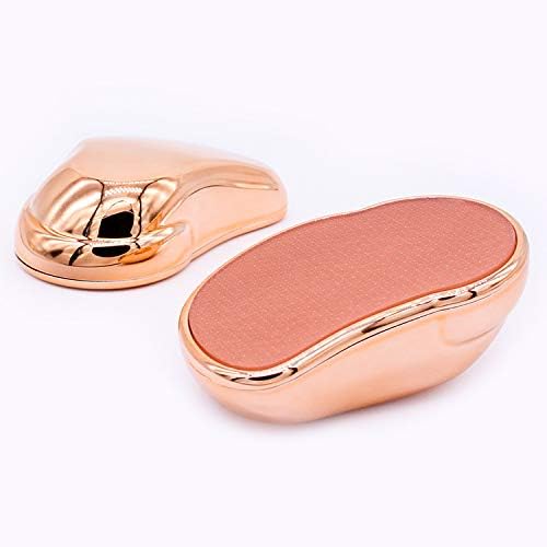Ruichicoo Nano Glass Foot File， Reusable Nanotechnology Dead Skin Callus Remover Pedicure Tools (Rose Red)