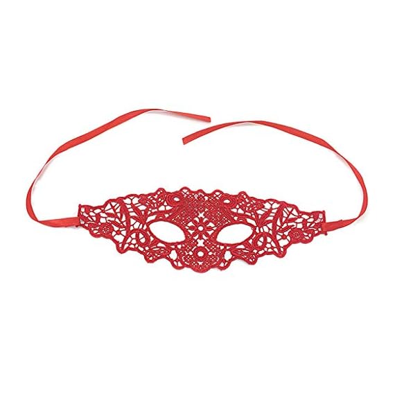 VIccoo-Womens-Gothic-Sexy-Floral-Lace-Eye-Mask-Hollow-Masquerade-Party-Cosplay-Costume-Red