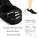 Mottee&Zconia No Show Socks Men Low Cut Ankle Short Socks for Men Black Casual Anti-slid Socks with Non Slip Grip for Men Size8-11