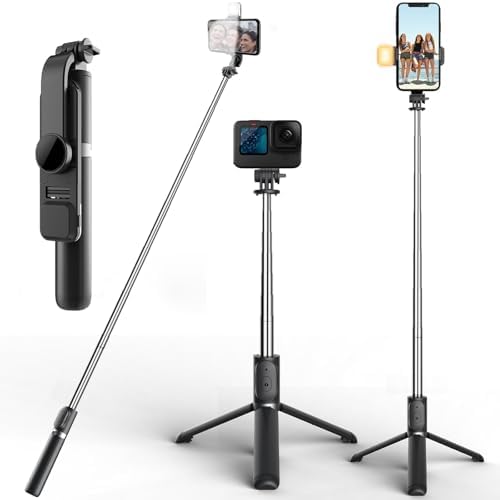 Mobilife Selfie Stick with Light,Long Selfie Stick with Tripod